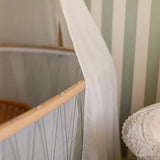 White veil Canopy for KIMI baby bed