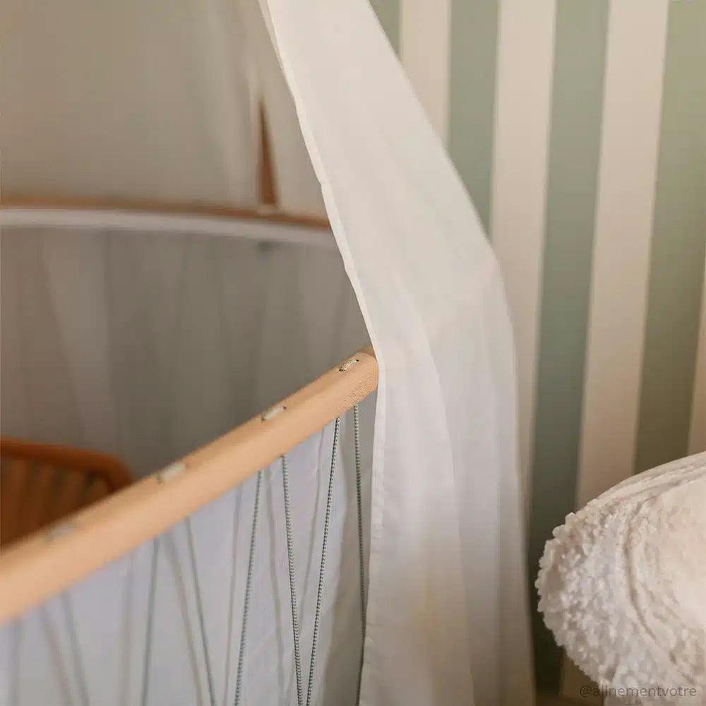 White veil Canopy for KIMI baby bed