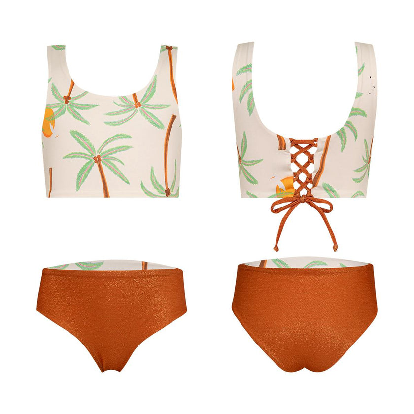 PALMERAS AMARILLO - SUN&MOON BIKINI