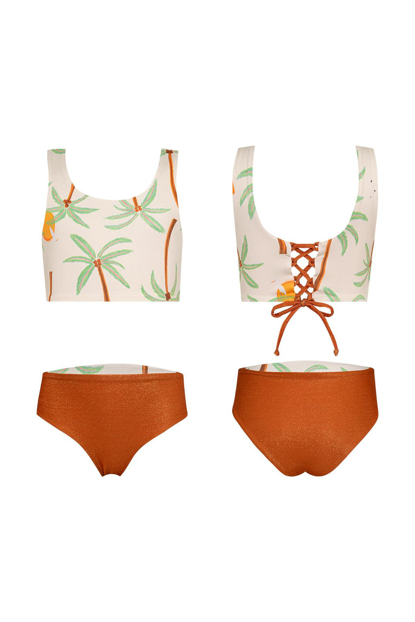 PALMERAS AMARILLO - SUN&MOON BIKINI