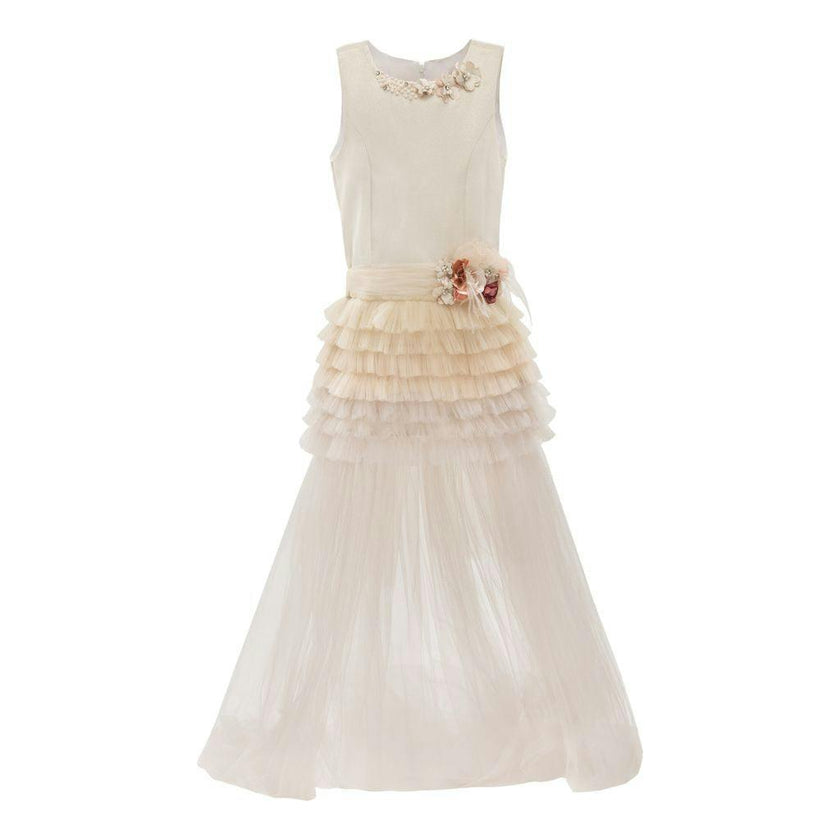 Champagne Euclid Dress