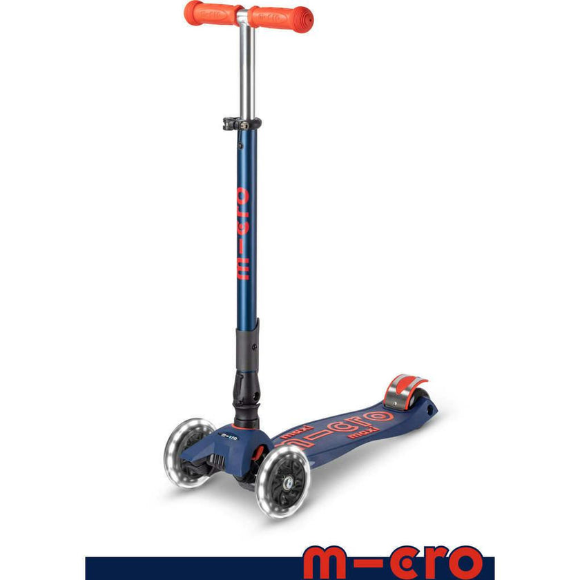 Micro Maxi Foldable LED Scooter