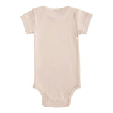Pink Short-Sleeved Modal Bodysuit