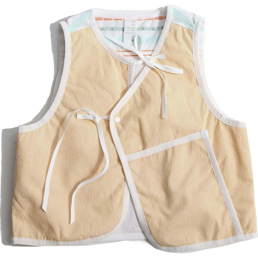 TOBIAS PADDED PATCHWORK VEST