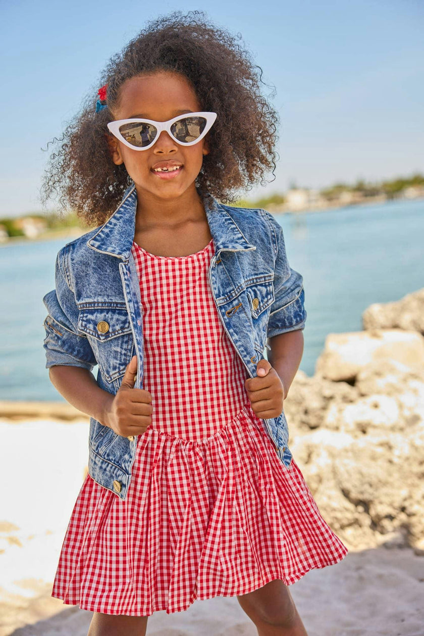 American Flag Denim Jacket