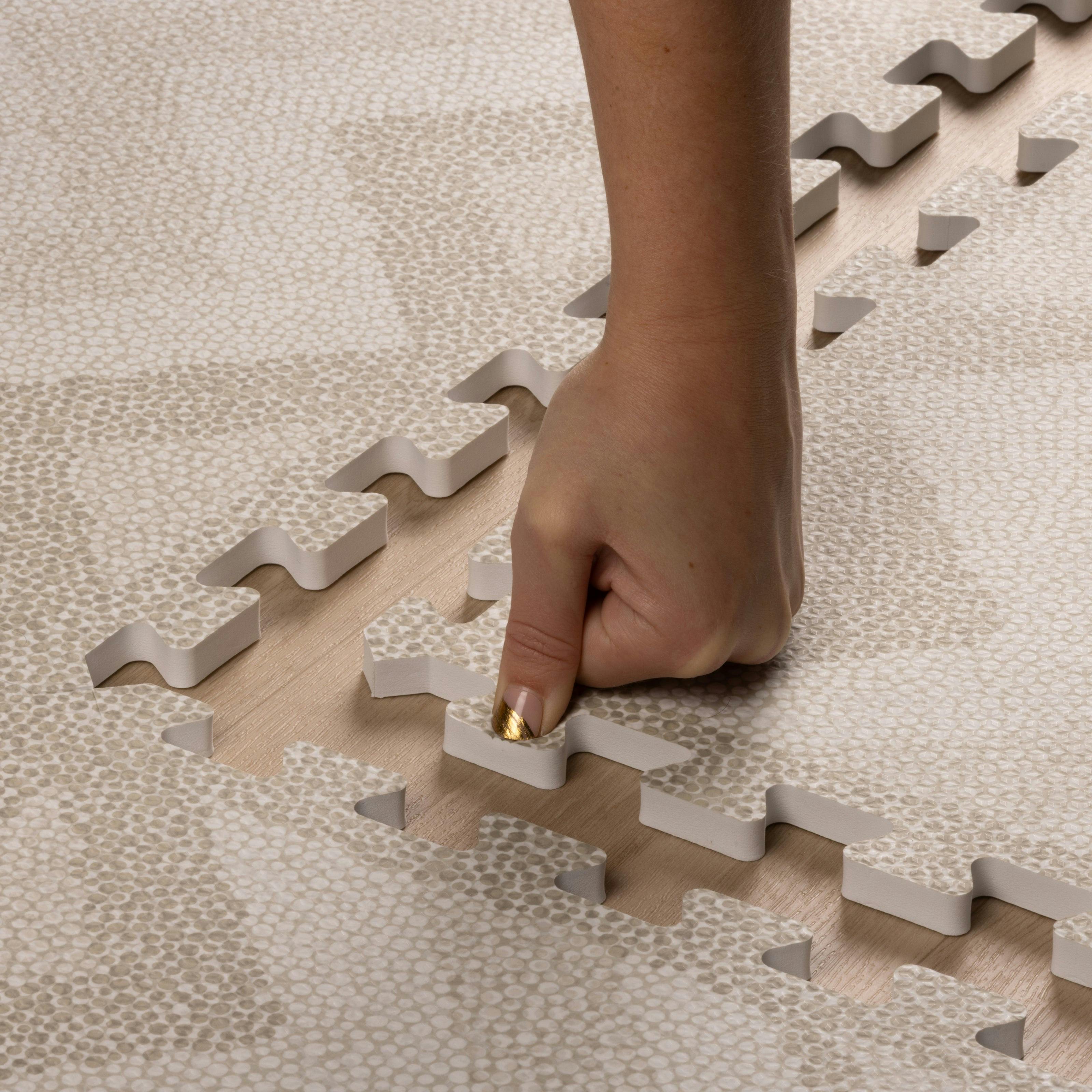 Kilim - Feather Gray - Play Mat, Prints