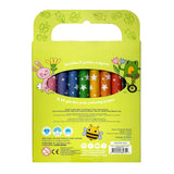 Carry Along! Coloring Book and Crayon Set - Garden Pals - Set of 9 Crayons