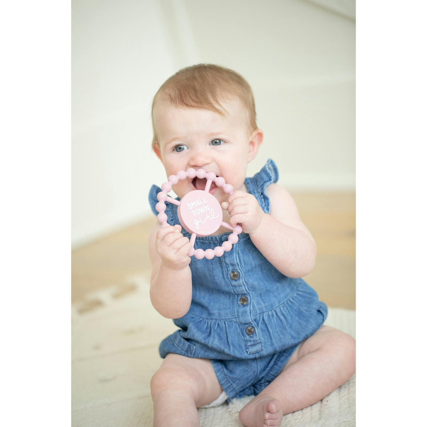 Small Town Girl Happy Teether