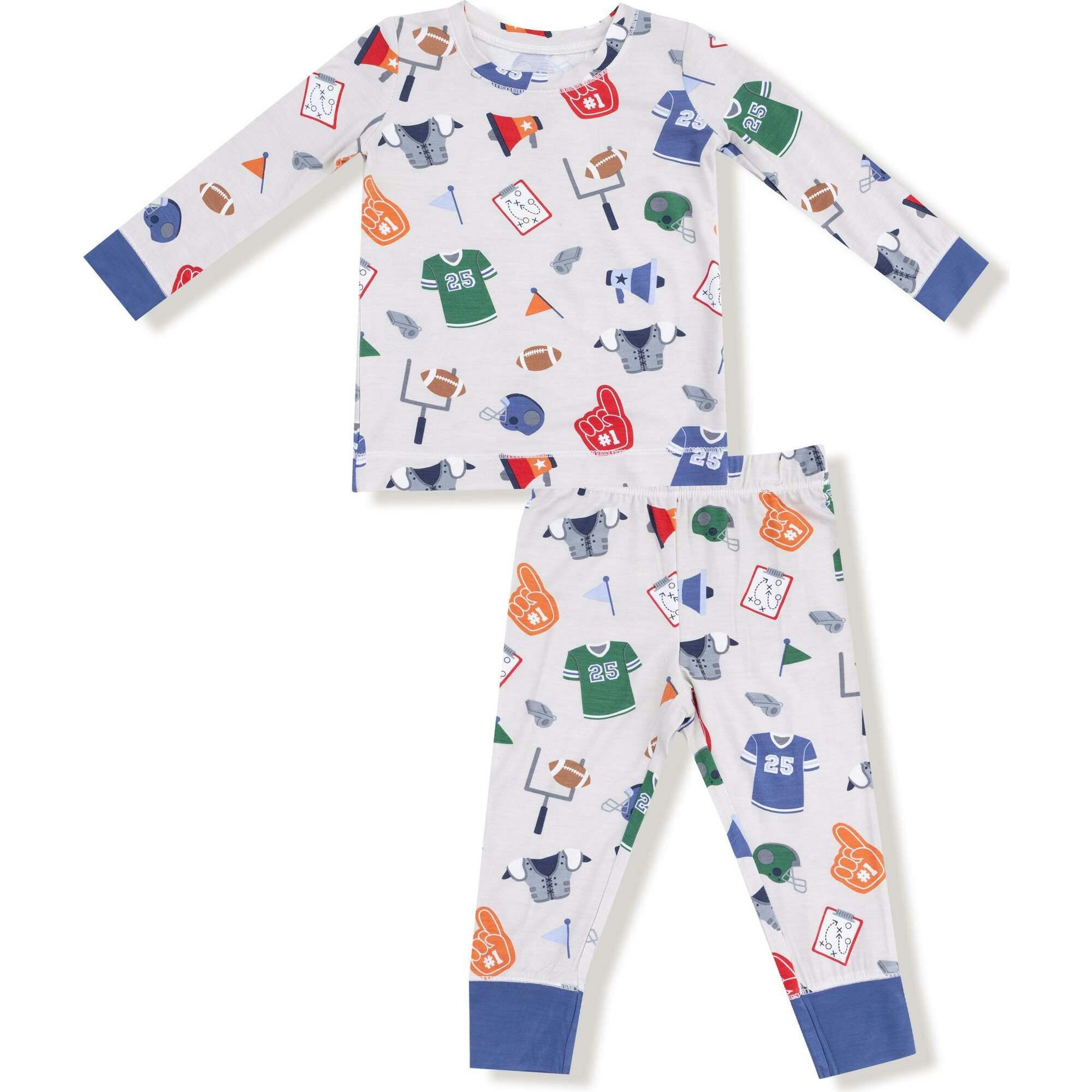 Game Day - Grey - Long Sleeve Loungewear Set