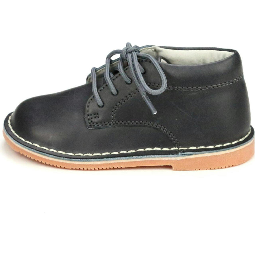 Tuck Mid-Top Lace Up Shoe