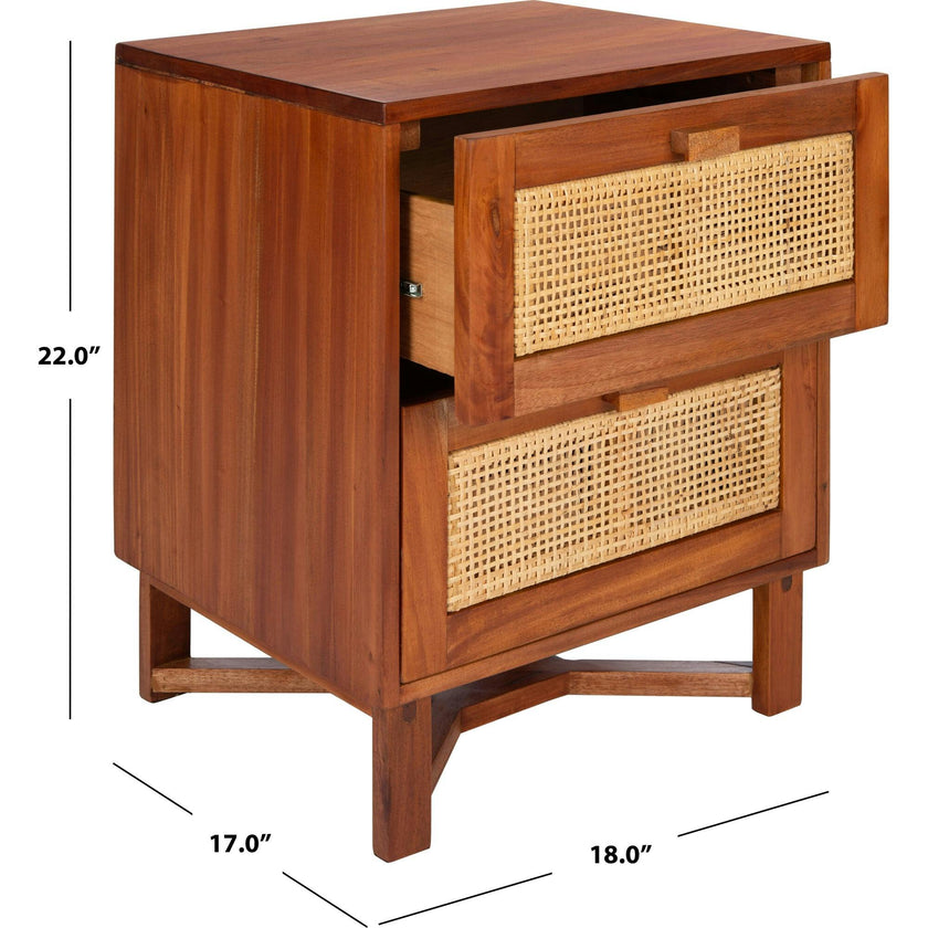 Hedwig 2-Drawer Nightstand