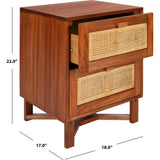 Hedwig 2-Drawer Nightstand