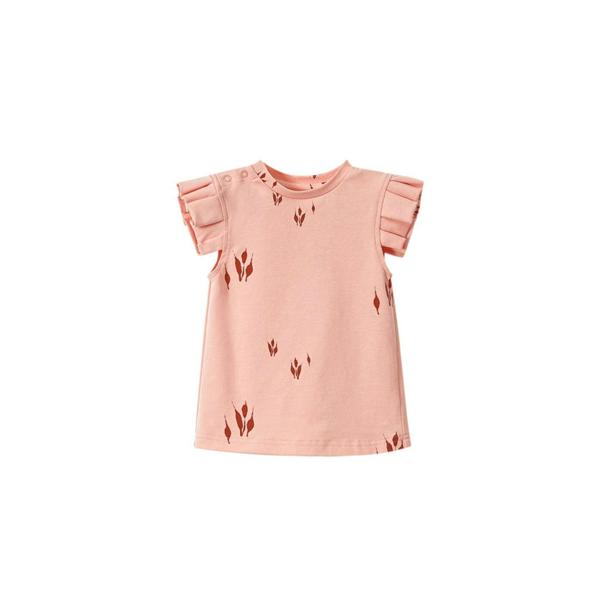 Baby Tent Box Pleated Sleeve Dress