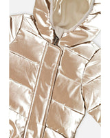 Baby Cloud One Piece Snowsuit Adapted For Car Seats Beige