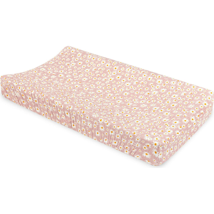 Organic Muslin Cotton Quilted Changing Pad Cover