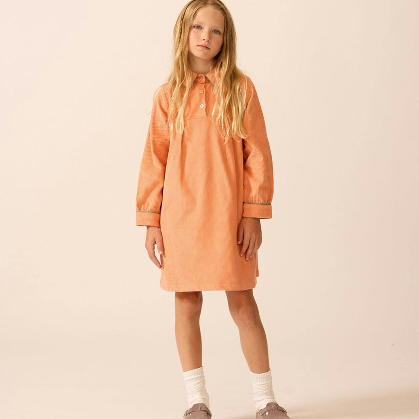Shirtdress in Sunset Serenade Corduroy