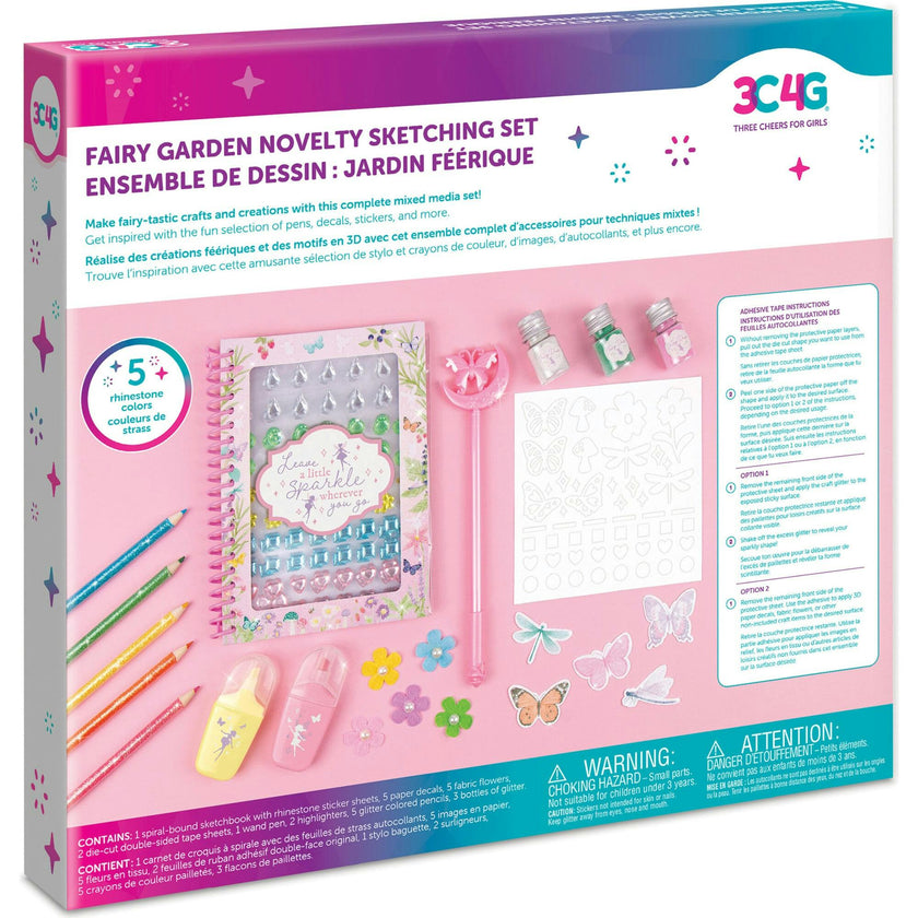 3C4G: Fairy Garden Novelty Sketching Set