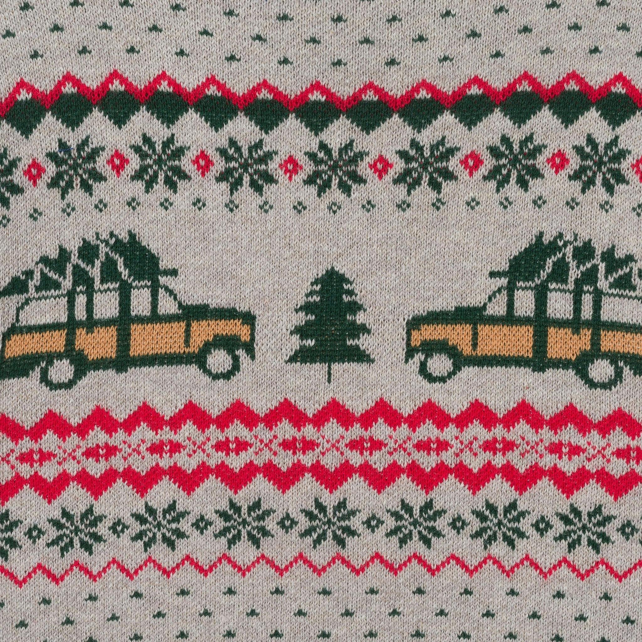 Boys Sweater & Jogger Set | Christmas Tree Cars