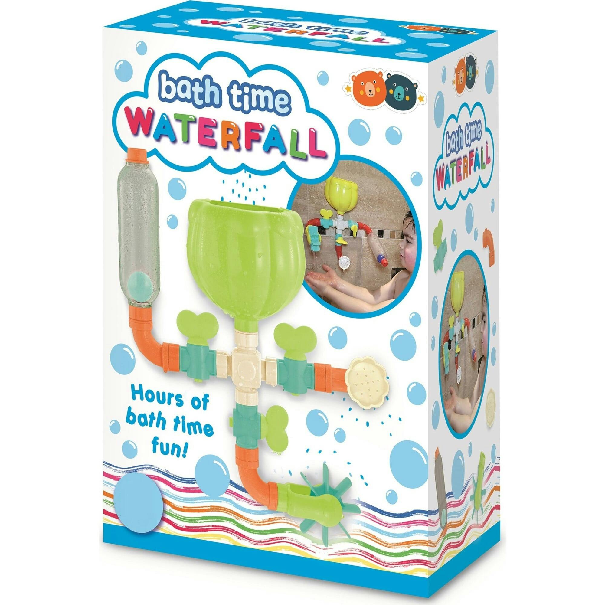 Buddy & Barney: Bath Time Waterfall - 16pc Water Works Pipes