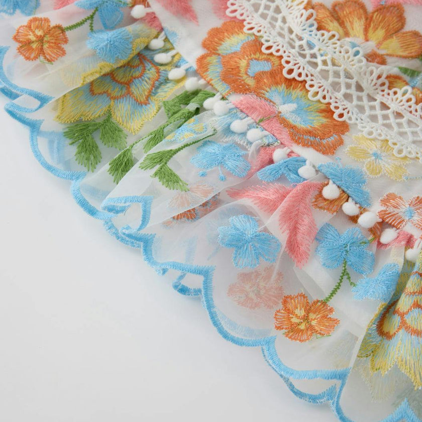 Bianca Embroidered Mini Dress (Baby)
