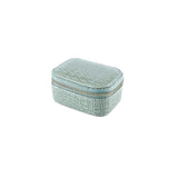 Faux Leather Snake Mini Jewelry Case