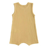 Yellow Dandelion Sleeveless Modal Shortie