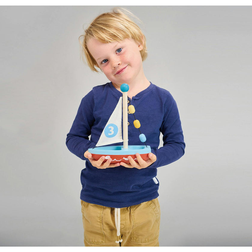 Wooden Sailing Boat