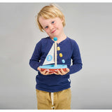 Wooden Sailing Boat