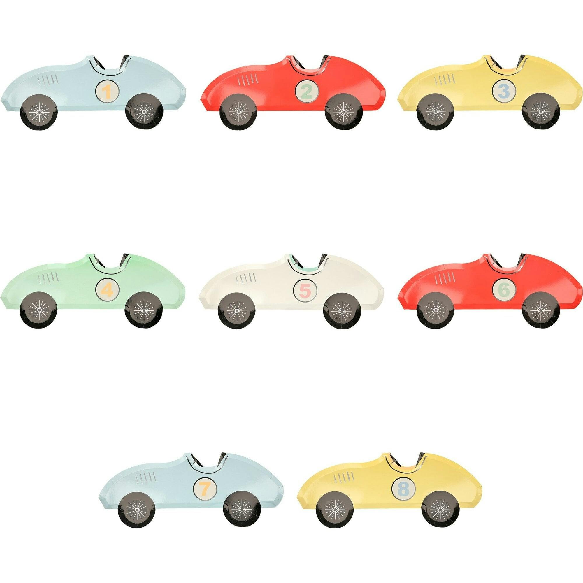 Race Car Plates