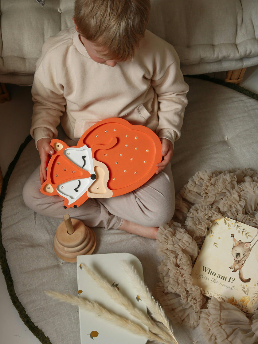 Little Lights Fox Lamp