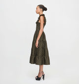 The Ellie Nap Dress - Metallic Brocade