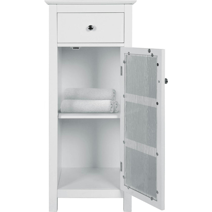 Connor Floor Cabinet with Adjustable Shelf and Storage Drawer