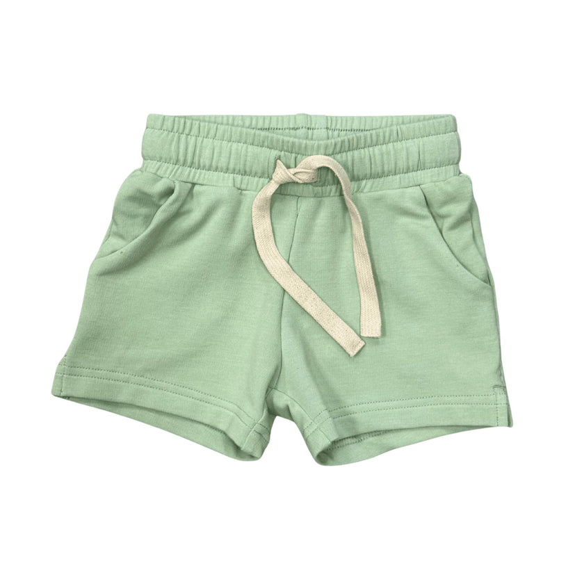 Girls Shorts in Summer Green