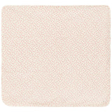 Flower Print Crinkle Scalloped Floral Blanket