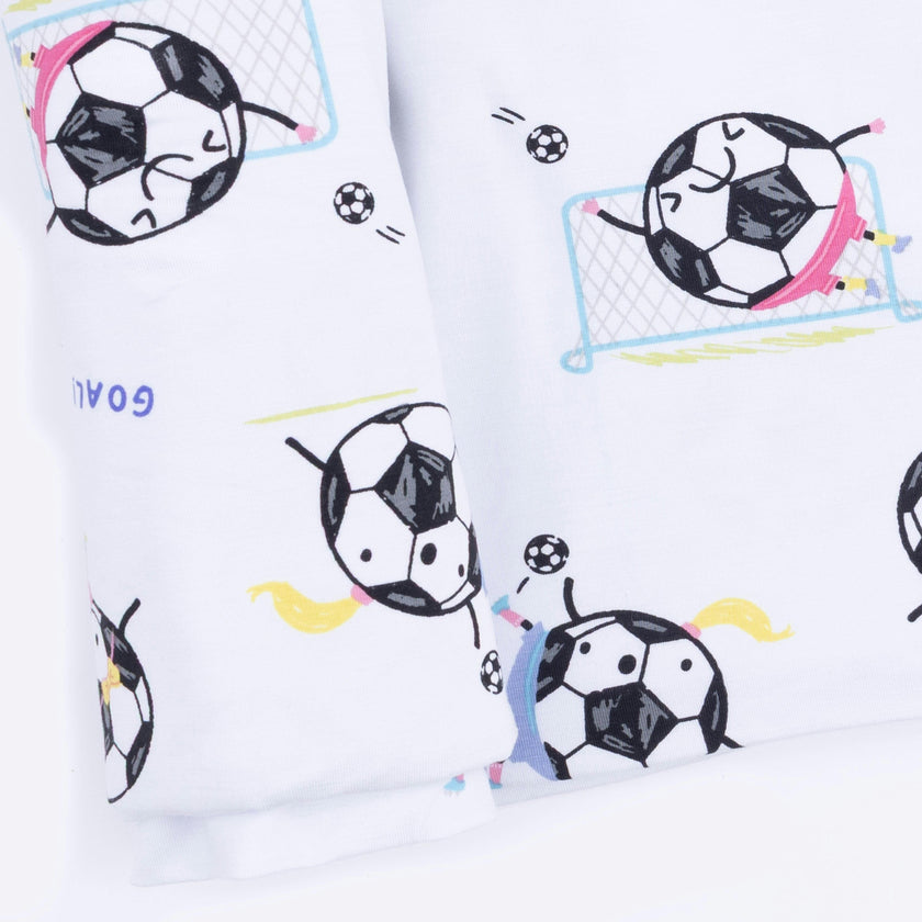 Soccer Balls Playing Soccer Pink - Swaddle Blanket