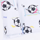 Soccer Balls Playing Soccer Pink - Swaddle Blanket