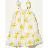 Linen Sun Kid Ruffle Dress