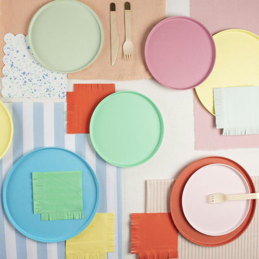 Assorted Bright Small Napkins