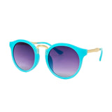 Teal Retro Sunglasses