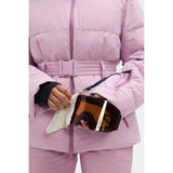 Hedy Belted Puffer Amethyst