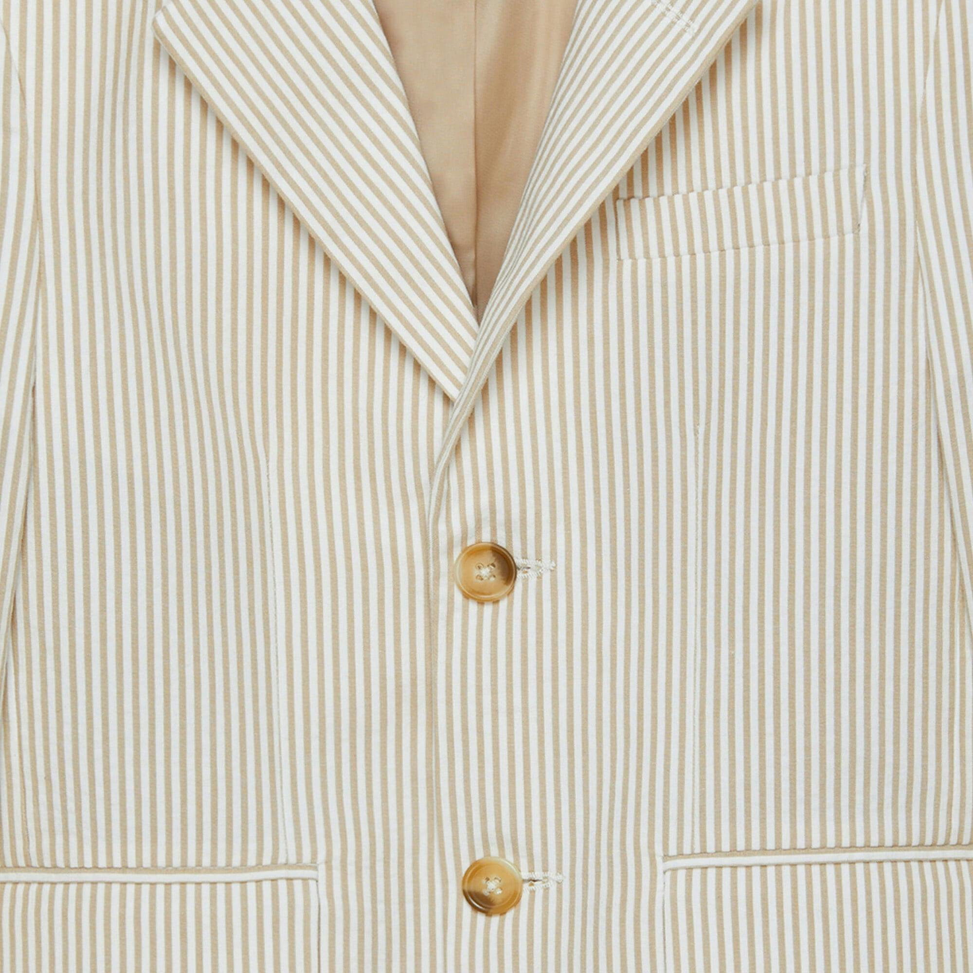 Sebastian Blazer in Pale Blue Stripe