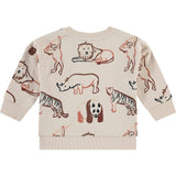 Animal Print Pullover
