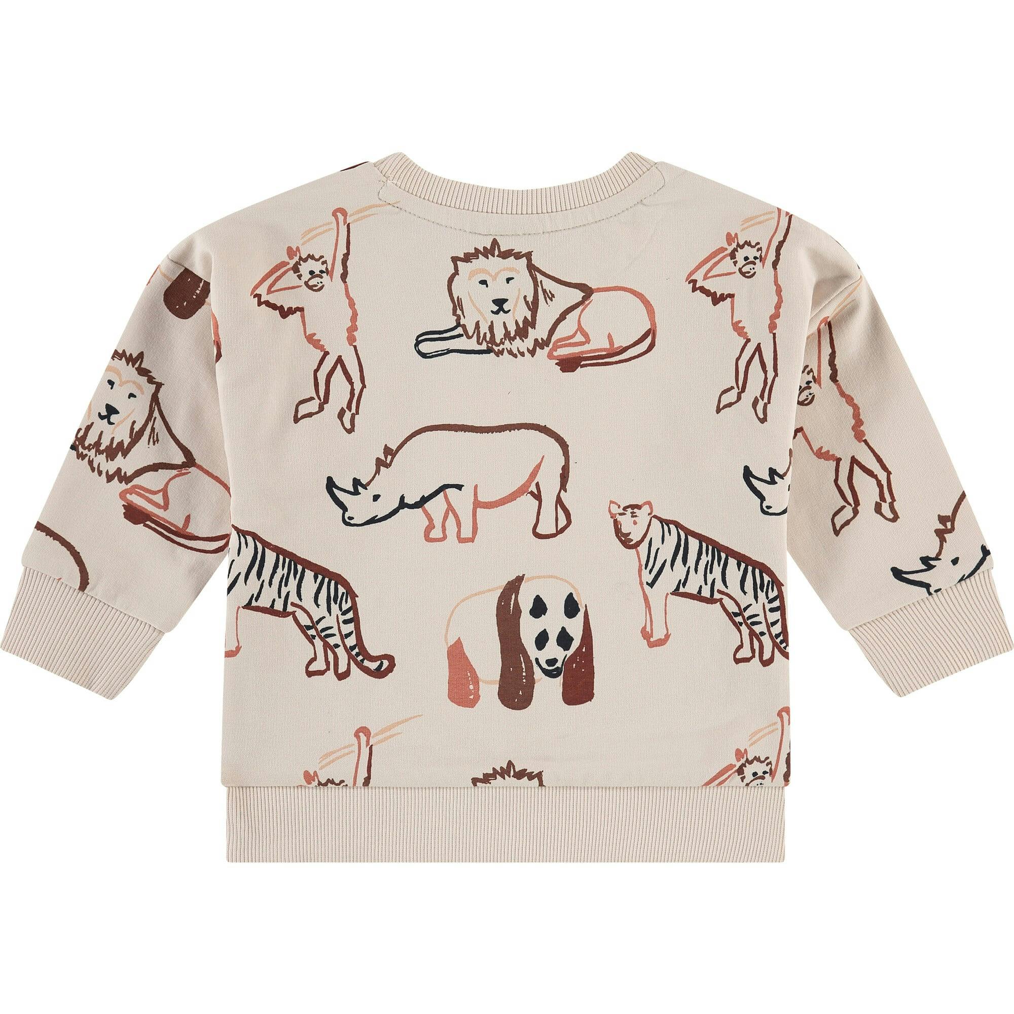 Animal Print Pullover