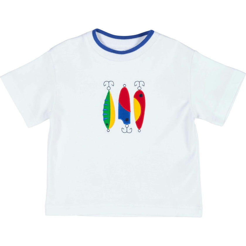 Knit Shirt With Fishing Lures