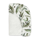 Babyletto Quilted Changing Pad Cover in GOTS Certified Organic Muslin Cotton
