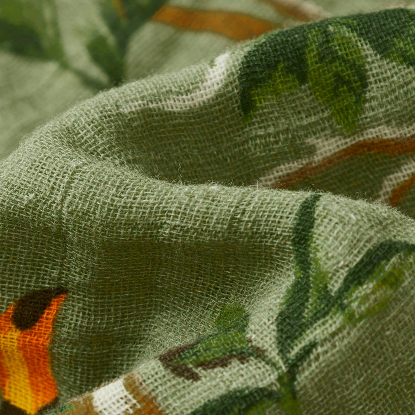 Organic Hooded Swaddle Blanket
