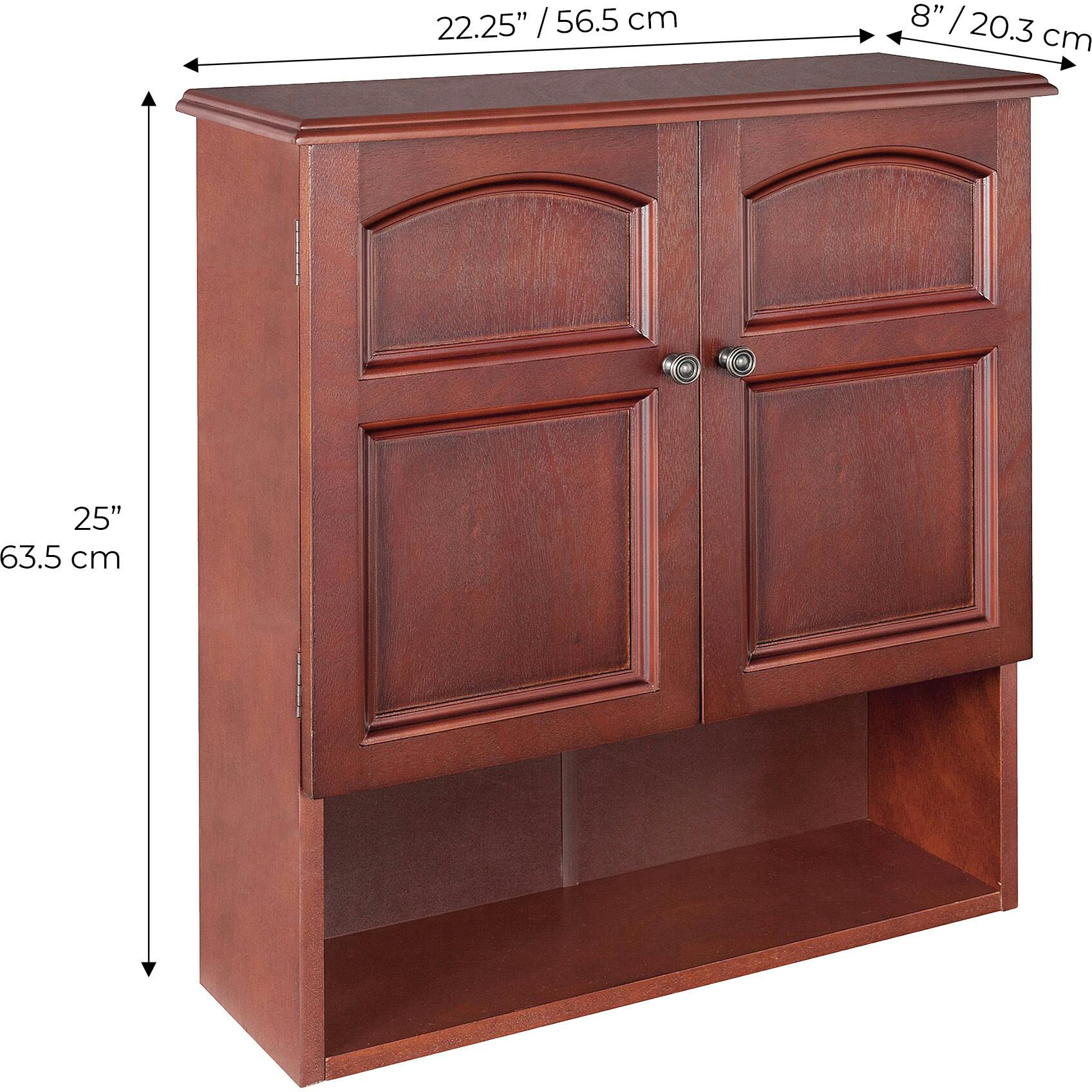 Martha Wooden 2 Door Wall Cabinet