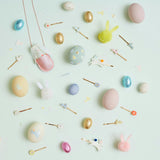 Daisy Enamel Hair Slides