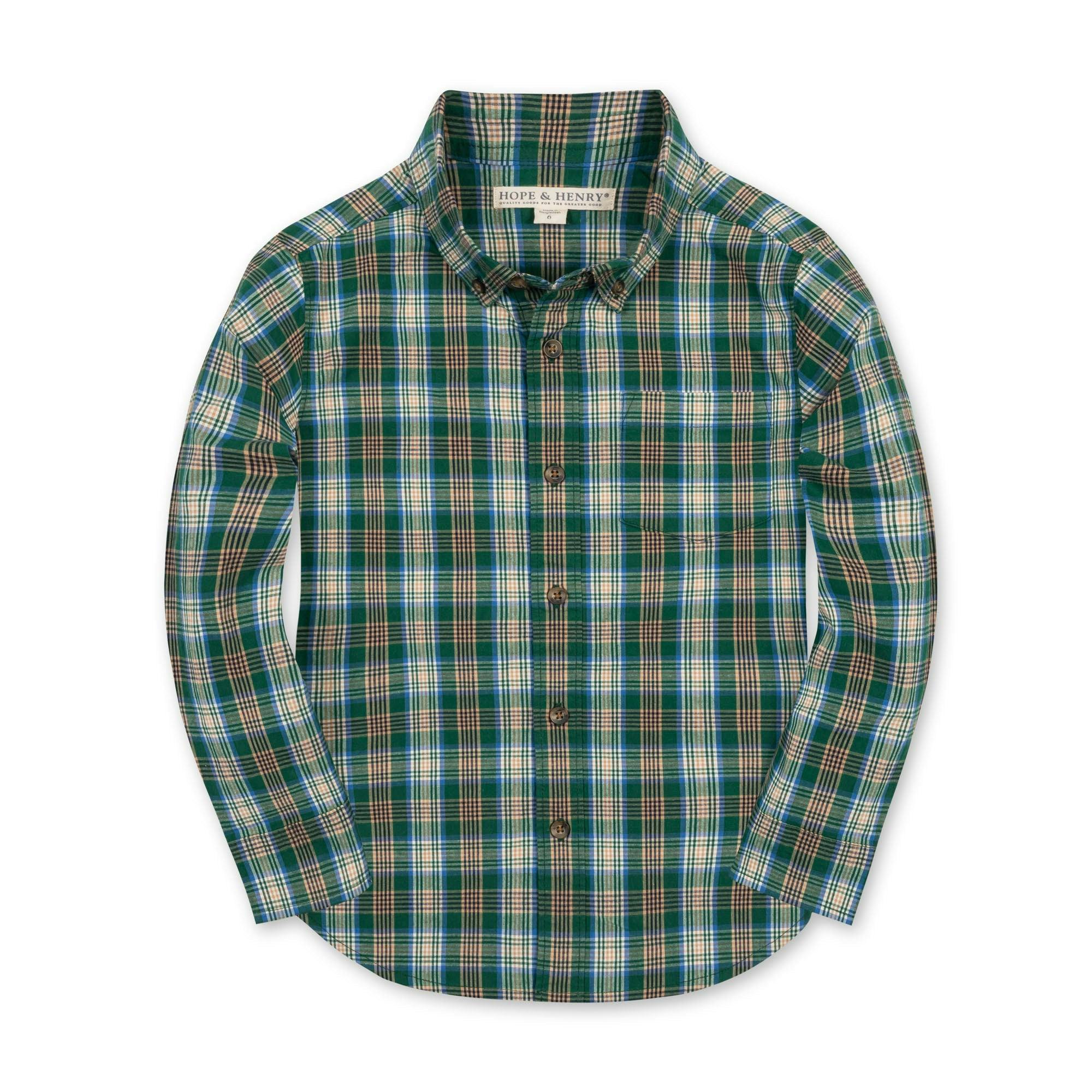 Organic Stretch Poplin Shirt