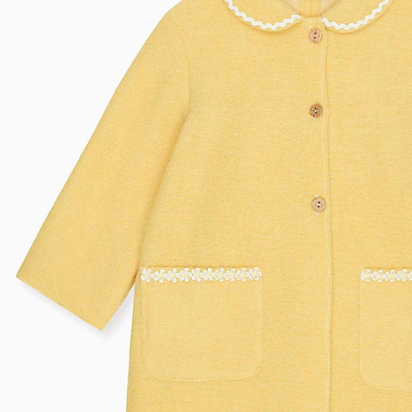 Lemon Henrietta Girl Coat